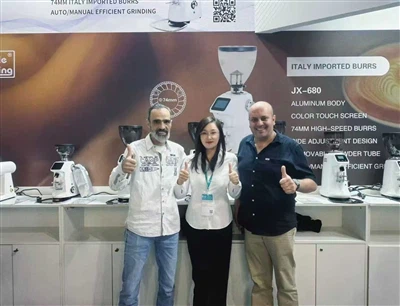 Jiehui Coffee Grinder Makes Its Debut At Milan Host Exhibition