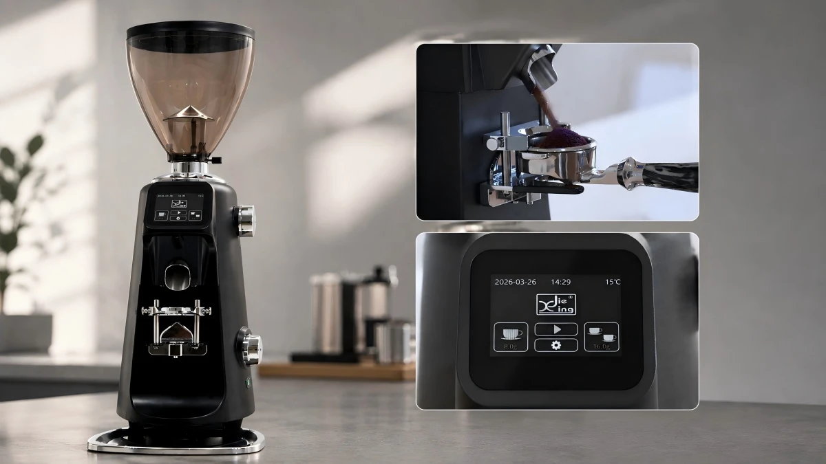 Commercial Flat Burr Espresso Grinder Commercial Flat Burr Espresso Grinder